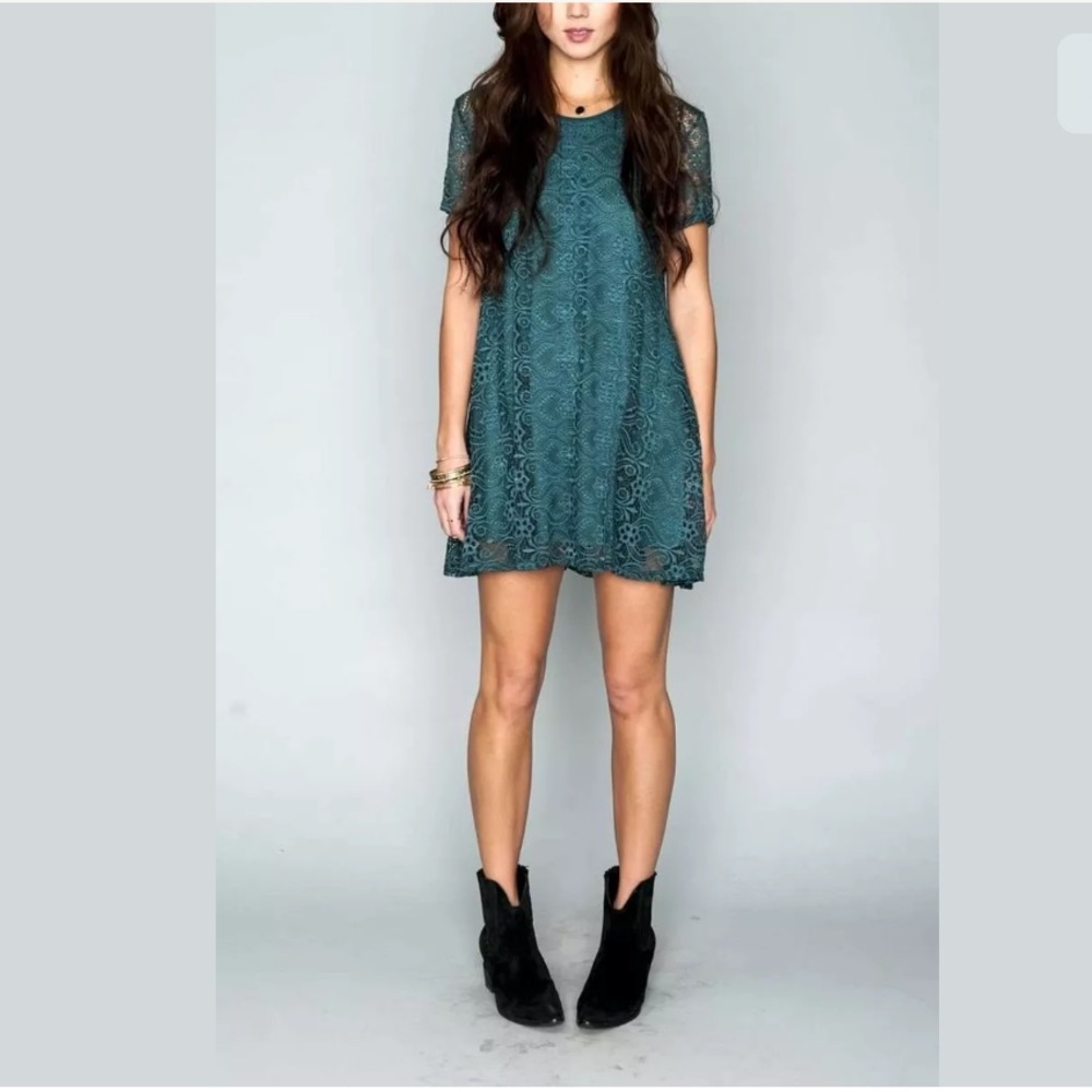 Show Me Your Mumu Nicks Babydoll Lace Dress Tunic